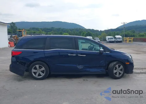 2019 Honda Odyssey Ex z USA, uszkodzony, nr VIN 5FNRL6H50KB034882